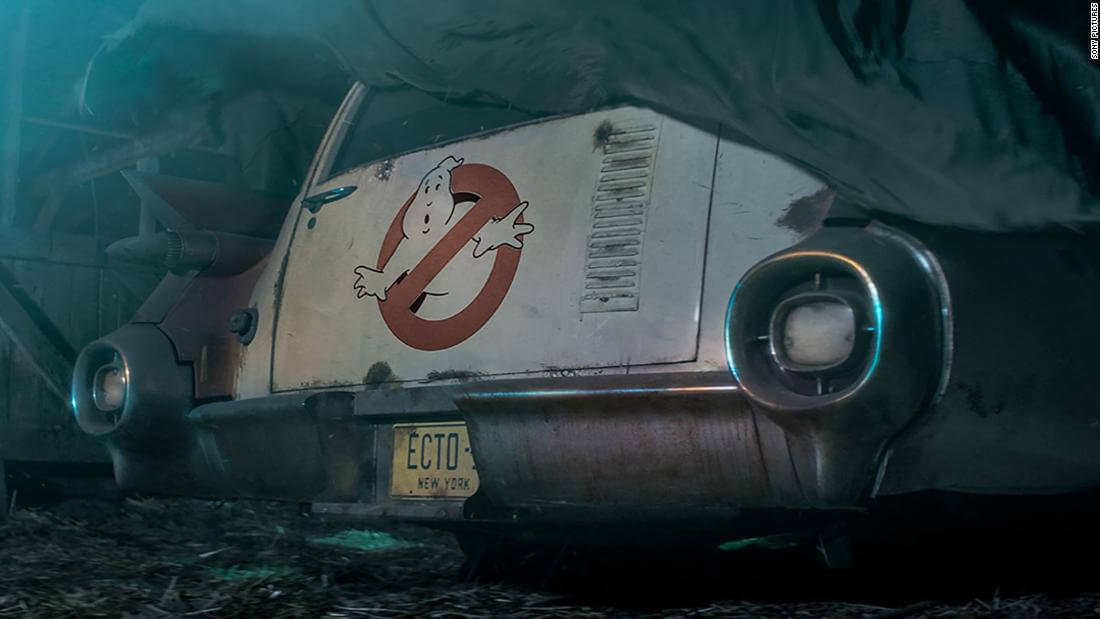 The Ecto-1 in Ghostbusters Afterlife
