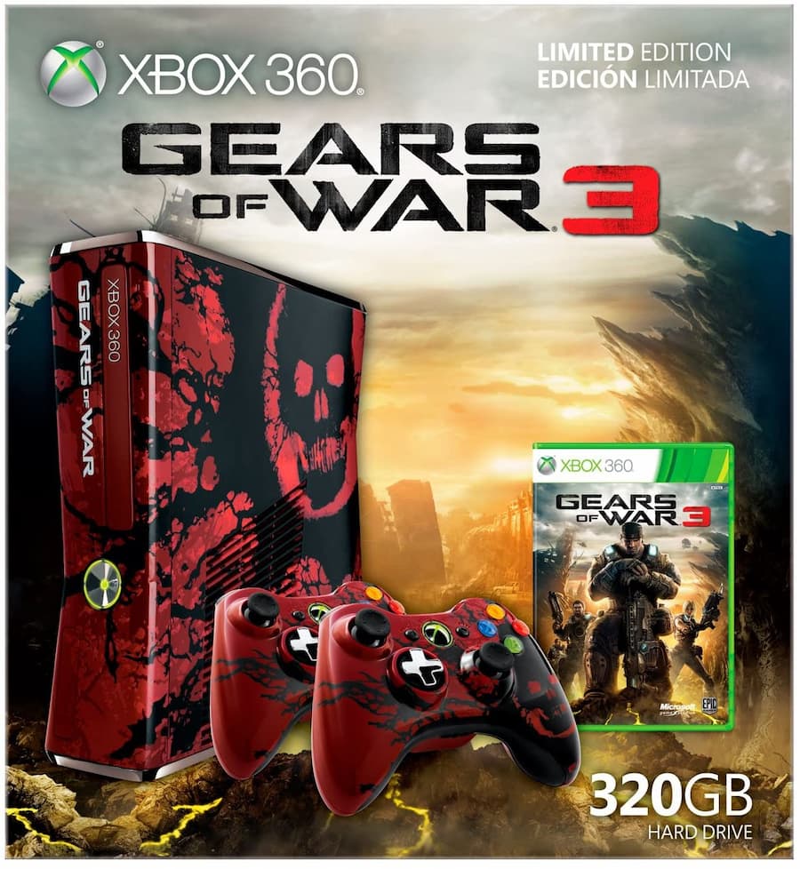 Xbox 360 Gears of War 3 Edition