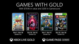 4 new freebies confirmed via Xbox Games With Gold for November 2021