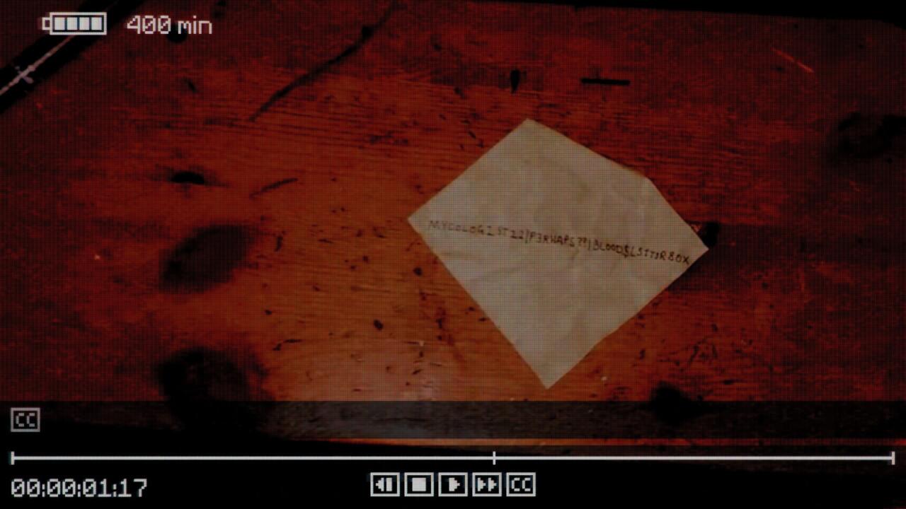 Hidden in one of Luke's videos is the first clue for the cypher needed to delve into the game's ARG.