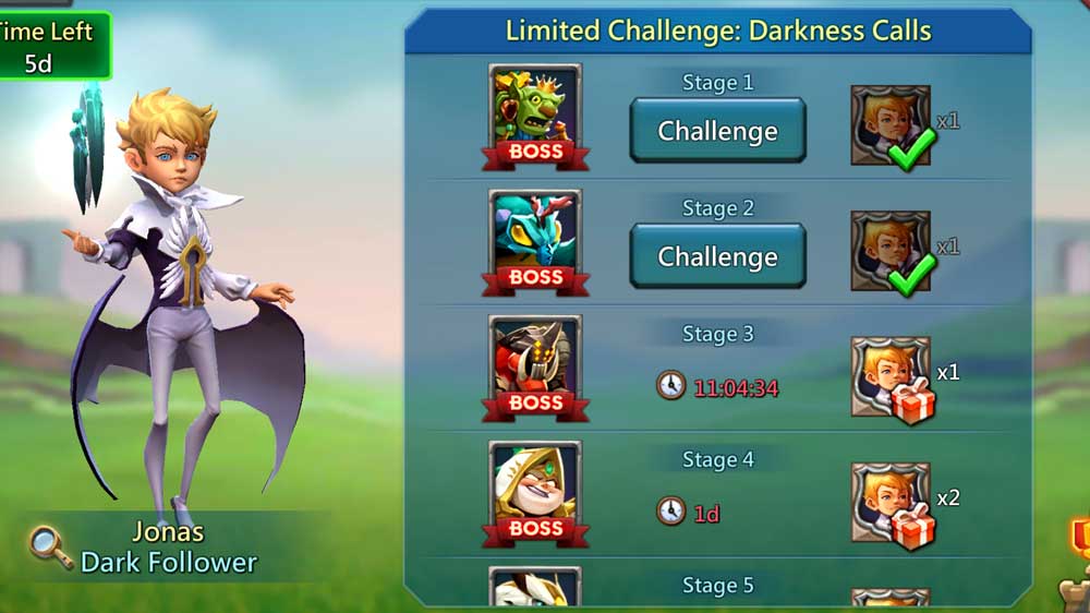 Limited Challenge Dark Follower