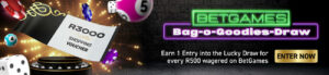Win a R3000 shopping voucher with MG Sports & Betgames