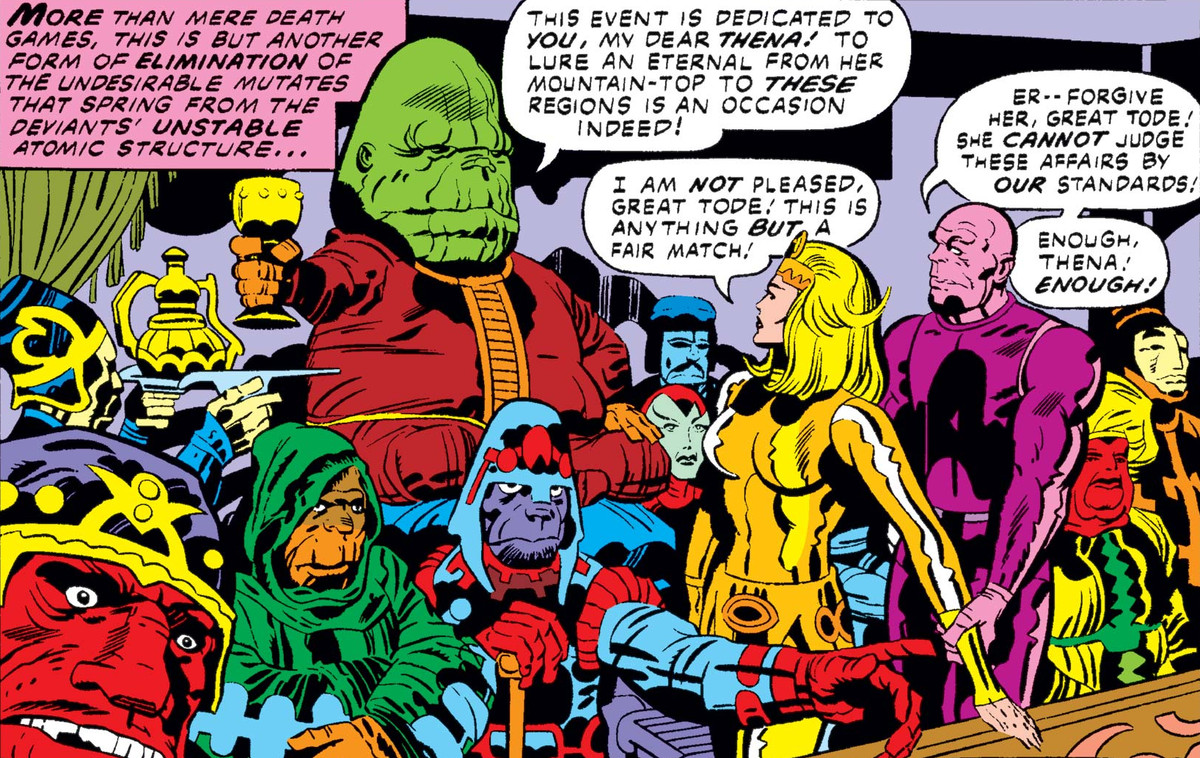 The Eternals #9, Marvel Comics (1977). 