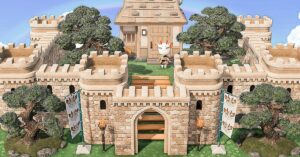 Animal Crossing fans are making incredible fortresses with new castle items