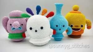 Animal Crossing: New Horizons Fan Crochets the Most Adorable Gyroids