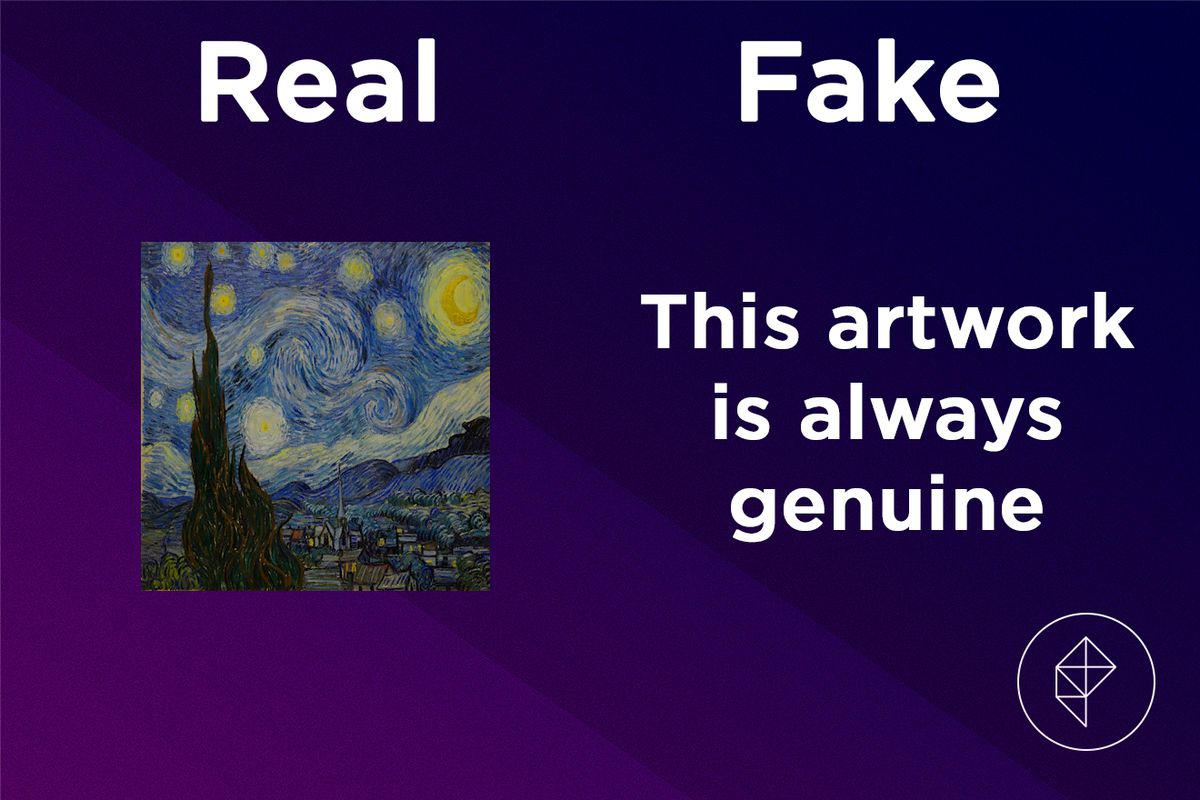 Confirmation that the Twinkling Painting is always real