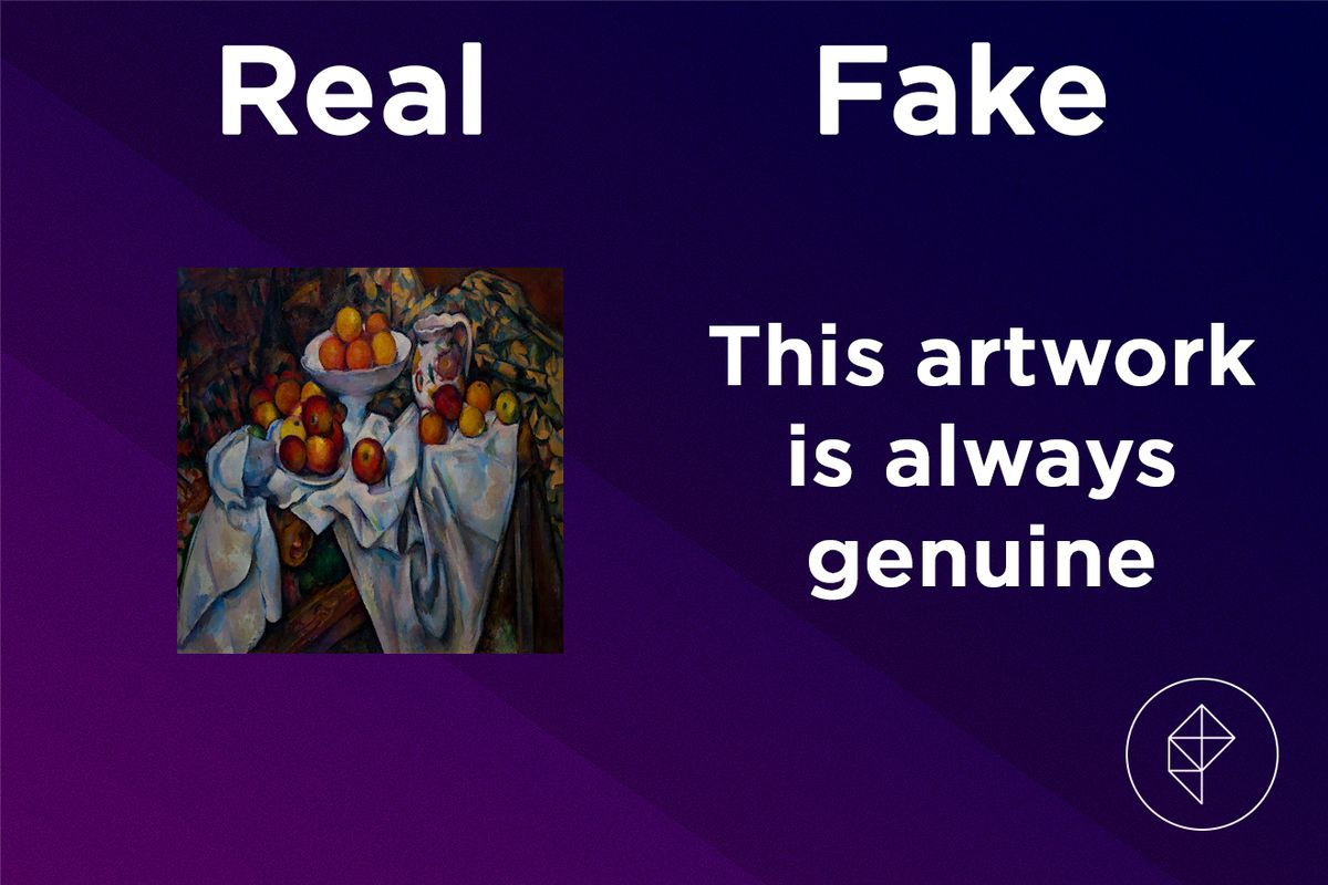 The Perfect Painting is never fake