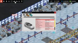 Car factory simulation game Production Line heading to Switch