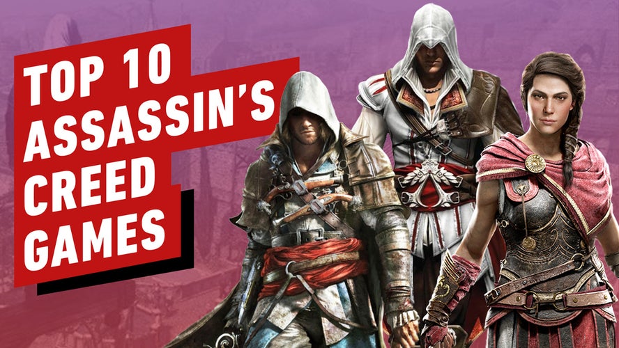 Click through to see the 10 best Assassin's Creed games as decided by IGN.