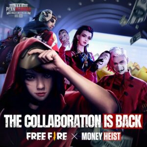 Free Fire x Money Heist Collaboration returns in December
