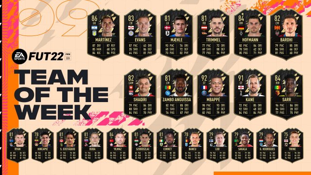 Harry Kane brings his shooting boots to FIFA 22’s Team of the Week (TOTW) #9