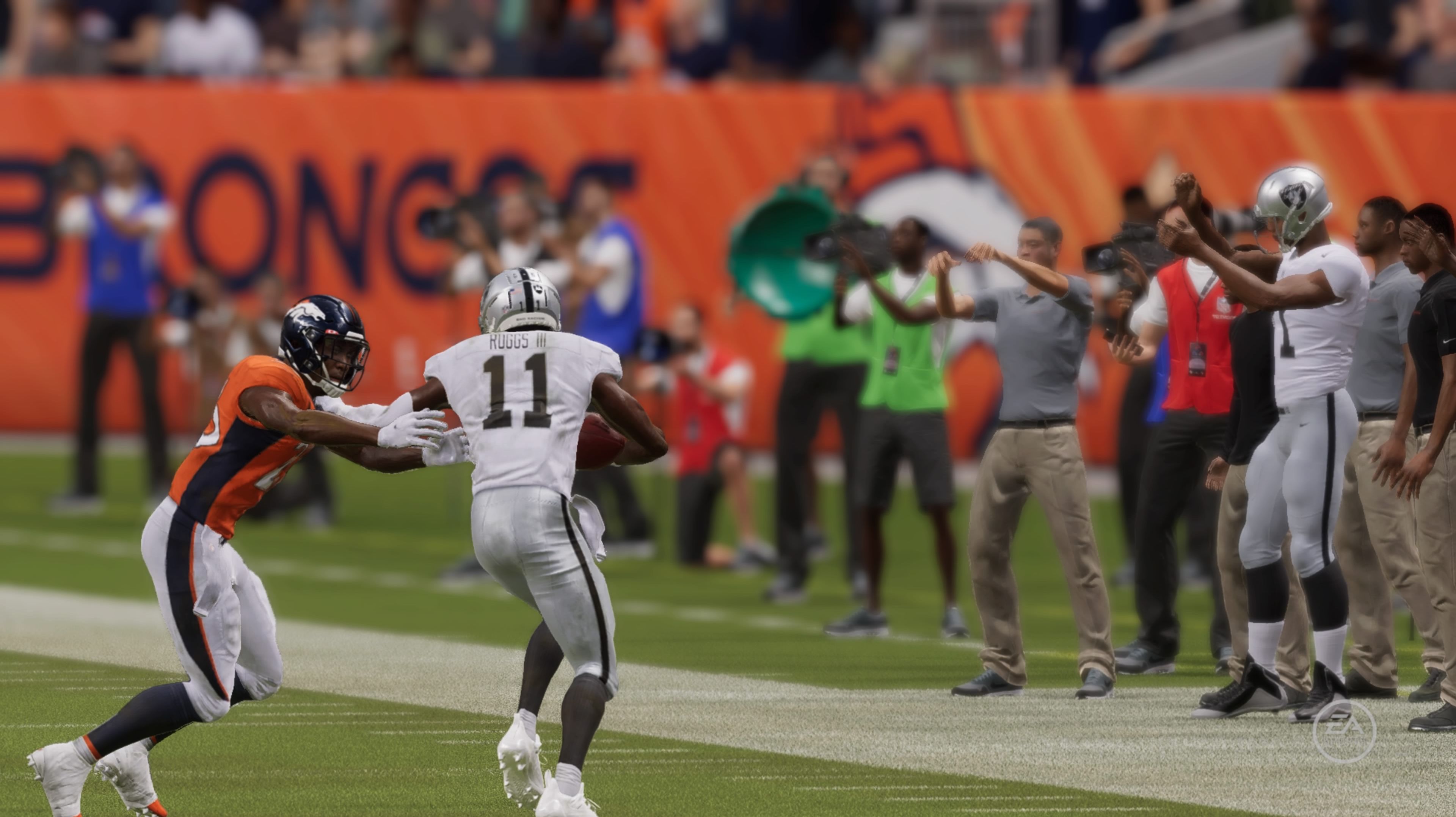 Madden 22 Henry Ruggs down the sideline