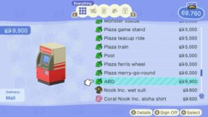 How to get outdoor storage shed and ABD cash machine in Animal Crossing: New Horizons 2.0 update