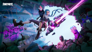 Jinx from League of Legends joins Fortnite