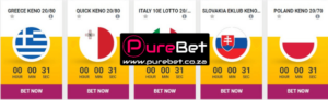 Lucky Numbers Betting with Purebet