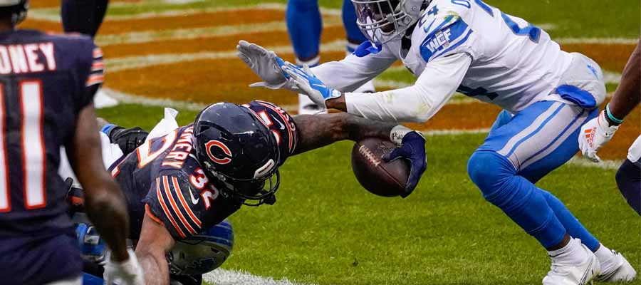 NFL Thanksgiving Games: Chicago Bears at Detroit Lions Betting Preview