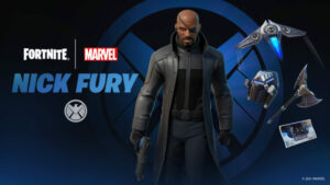 Nick Fury skin and cosmetics join Fortnite in the fight against the cubes