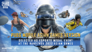 PUBG Mobile added to the esports titles at the 2022 Asian Games