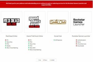 Rockstar Games Launcher goes down for hours as GTA Trilogy PC gets pulled from sale