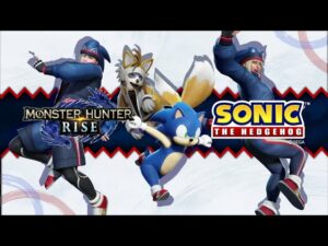 Sonic speeds into Monster Hunter Rise thanks to the latest collab