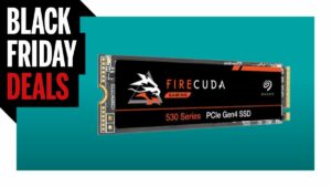 The Seagate FireCuda 530 gets a sweet 22% discount this Black Friday weekend