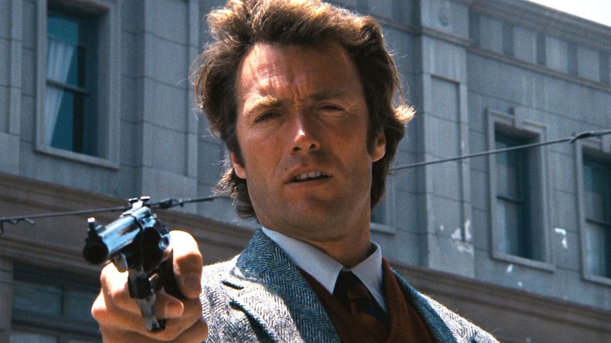 Clint Eastwood as Harry in Dirty Harry