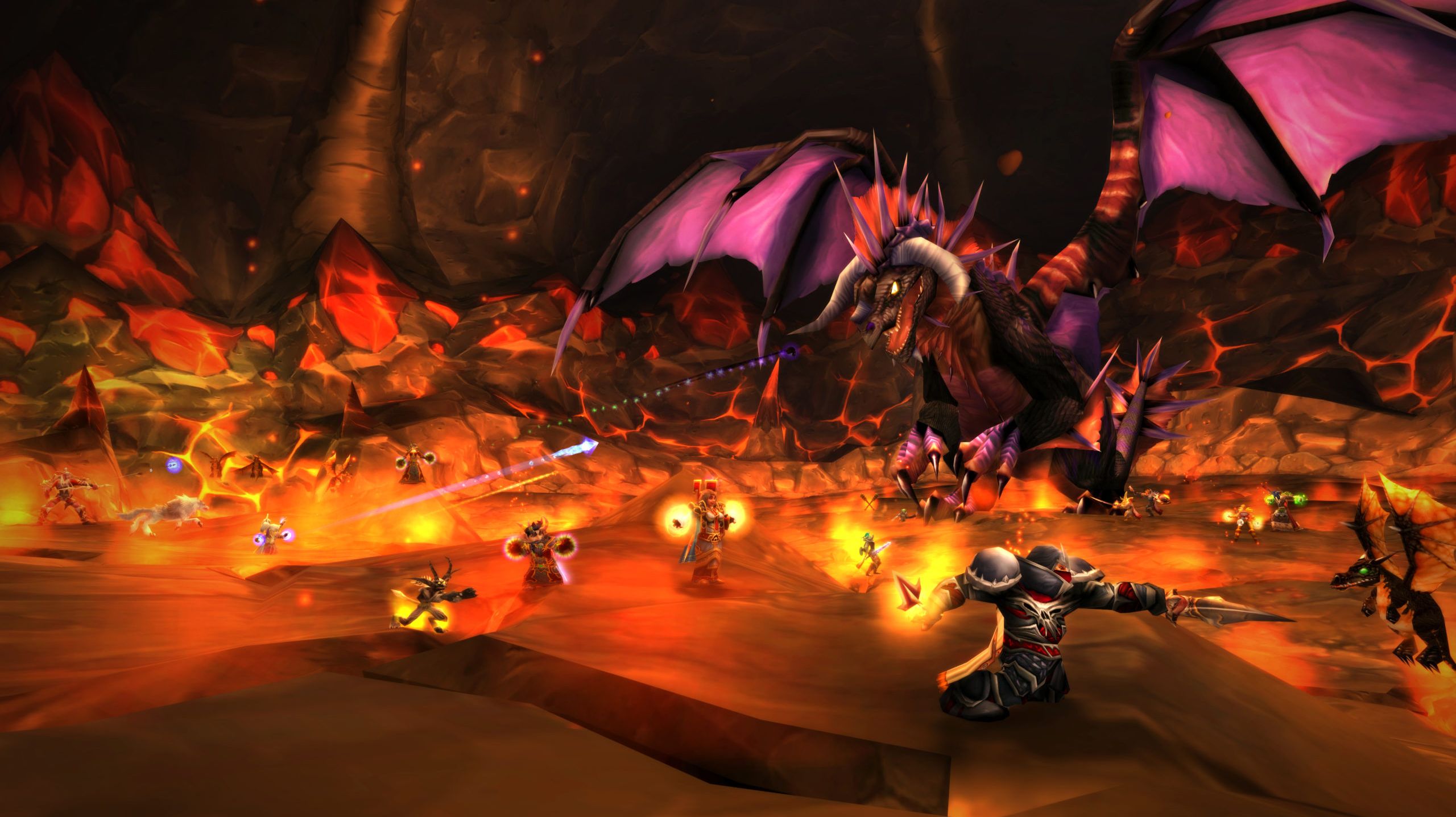 WoW Classic Season of Mastery Onyxia's Lair Boss Fight