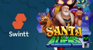 Swintt’s new Santa vs Aliens online slot “fresh spin on standard Christmas fare”