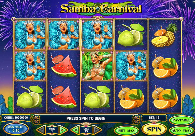 การสาธิต Samba Carnival