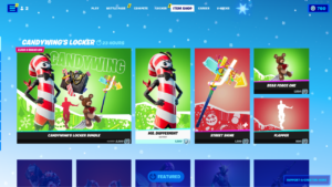 What's In The Fortnite Item Shop Today - December 18, 2021: Candywing's Locker Bundle