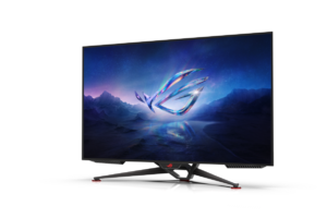 Asus entices gamers with 4K OLED monitors and an ultra-custom keyboard
