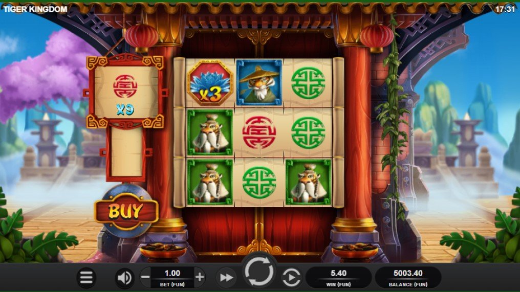 Tiger Kingdom Infinity Reels slot by Relax Gaming