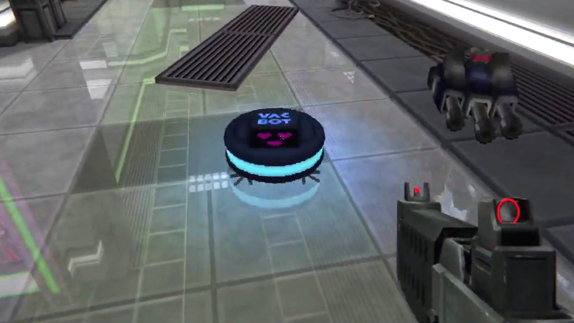 Doom meets F.E.A.R. FPS Selaco is getting weaponized pet Roombas