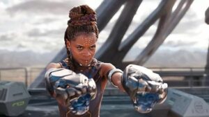 Letitia Wright returns to filming Black Panther: Wakanda Forever, the impossibly high-stakes Marvel movie