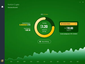 Norton installs an Ethereum crypto miner with its 360 security suite