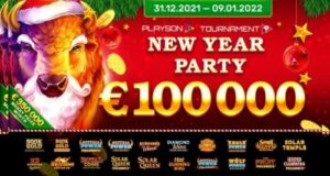 Playson launches final phase of Merry Month promotion with New Year Party 100k prize pool!