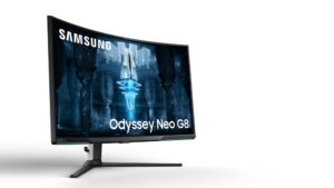 Samsung just revealed the 4K 240Hz Odyssey Neo G8 curved gaming monitor