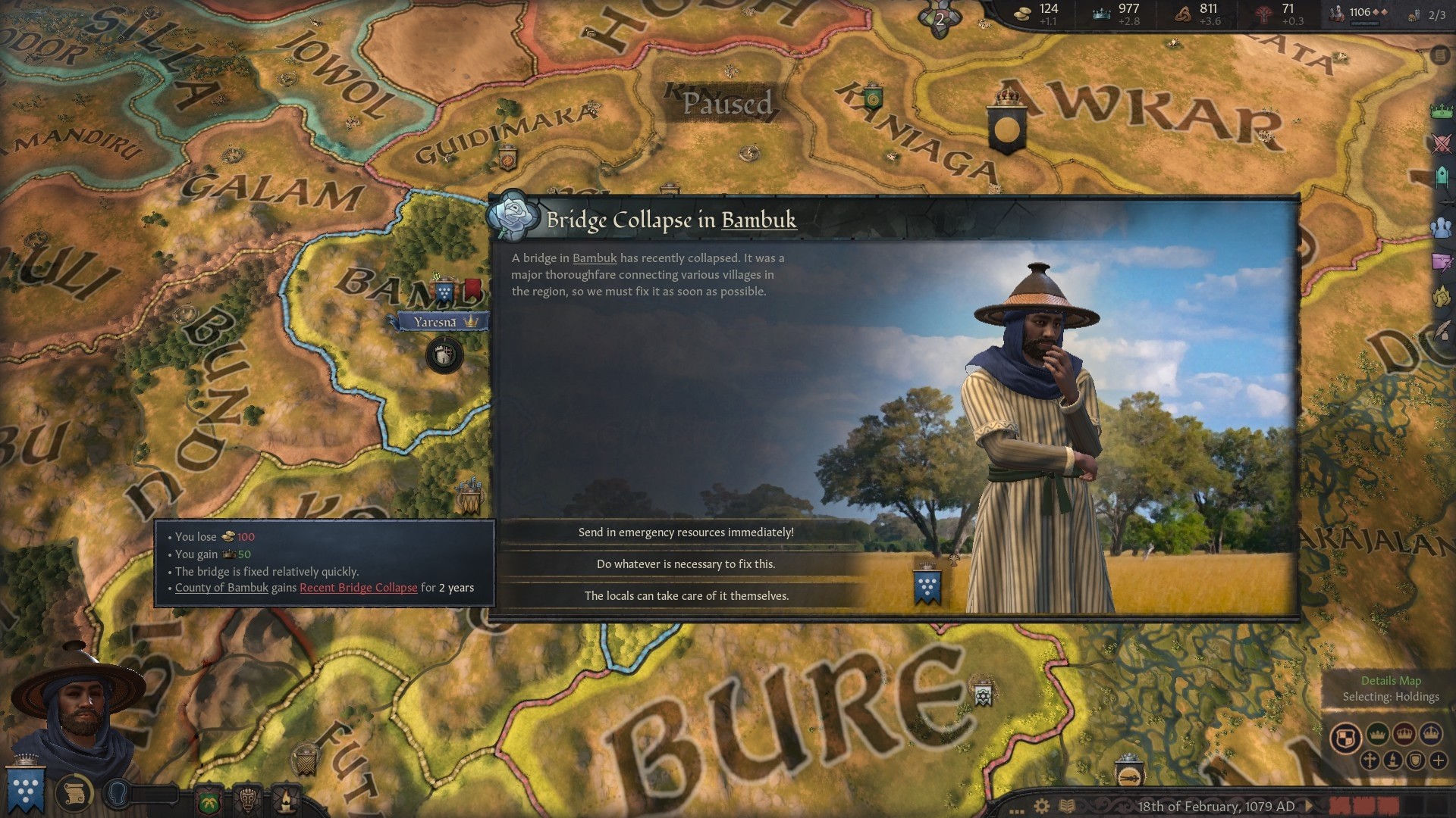 Crusader Kings 3 mod that adds new events.