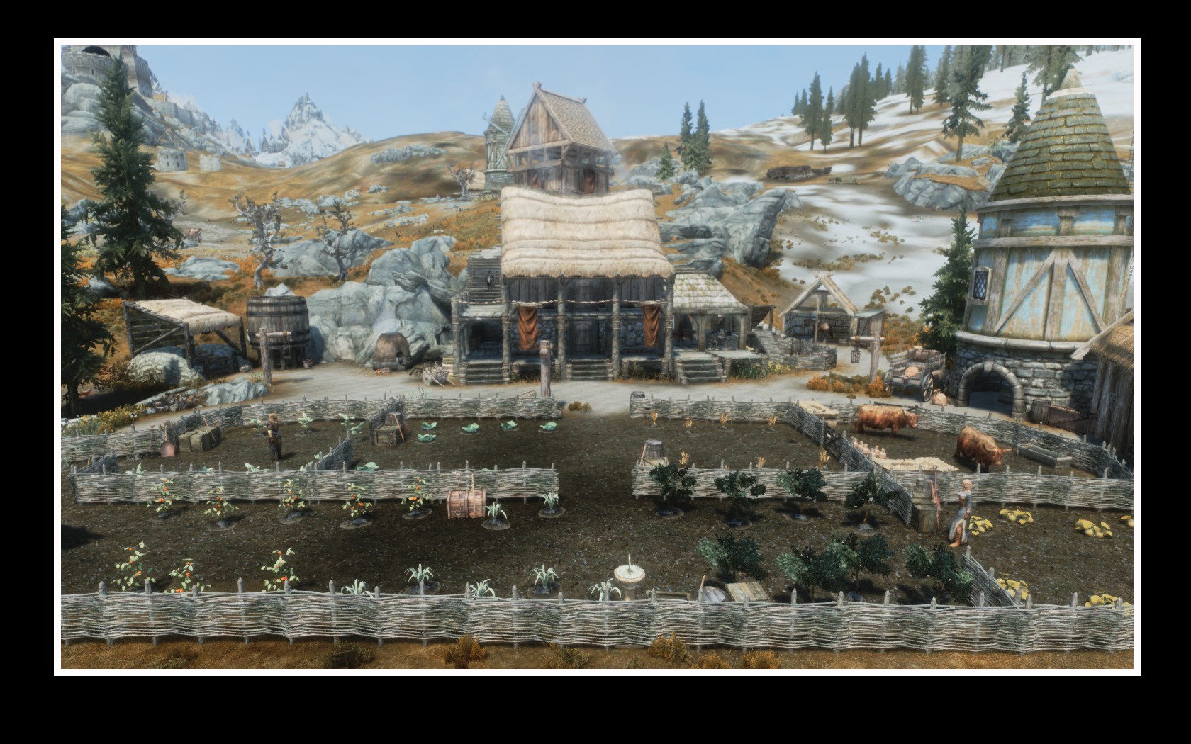 the best skyrim mods: heljarchen farm