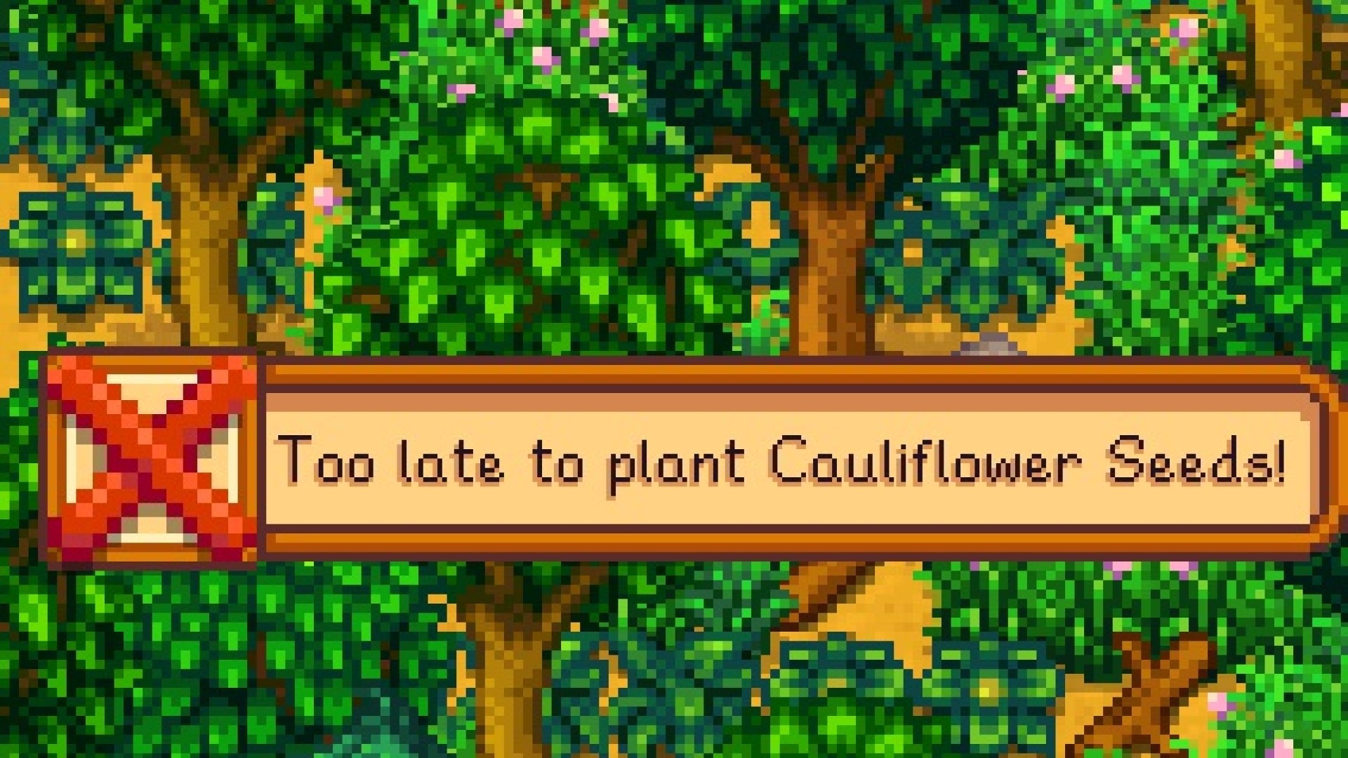 The title screen for the Stardew Valley mod, Farmer Helper