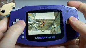 Yup, that’s 3D Tomb Raider on a GBA