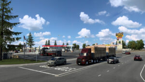 American Truck Simulator’s missing city means better roads