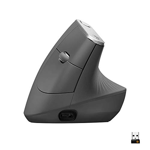 Logitech MX Vertical - Most ergonomic wireless mouse