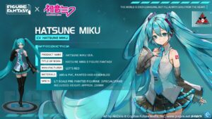 ‘Figure Fantasy’ Launches Its Hatsune Miku Collab Today, Adding the Virtual Singer’s Figurine as a New Character