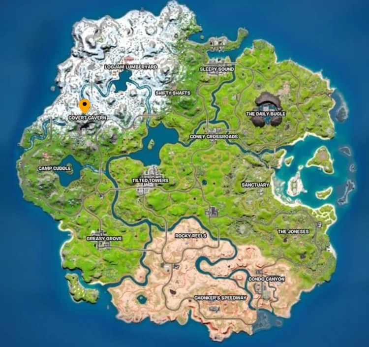 Fortnite Chapter 3 Season 1 Map
