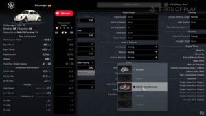 How vehicle tuning and car customization in Gran Turismo 7 works