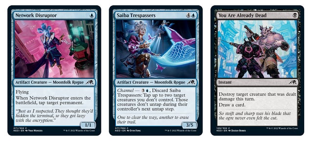 Two ninjutsu enablers and some promising removal? Sounds good.