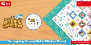 My Nintendo adds Animal Crossing wrapping paper set in Europe