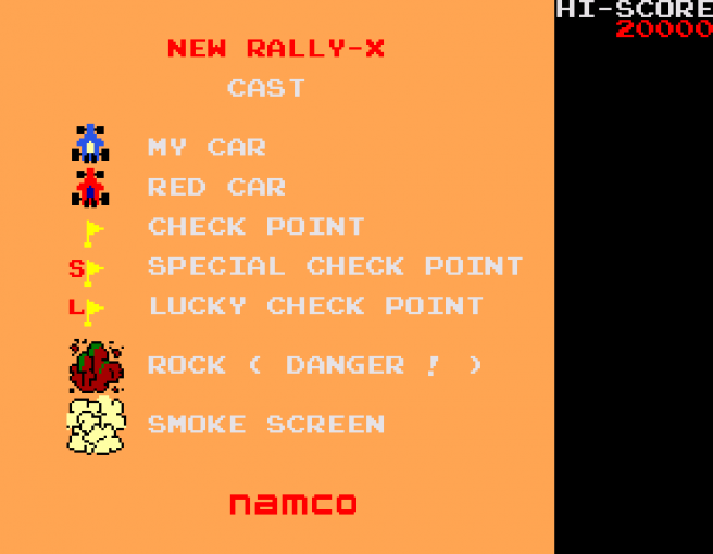 New Rally-X is this week’s Arcade Archives game on Switch
