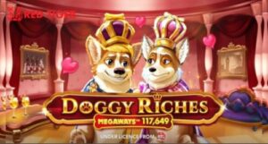 Royal canines await on the reels of Red Tiger’s new online slot Doggy Riches Megaways
